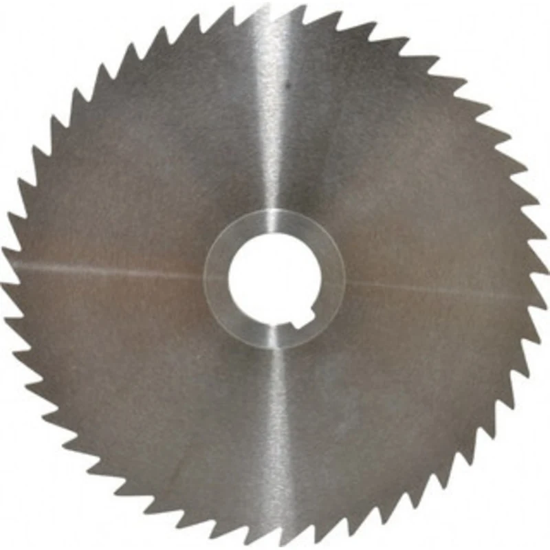 KEO 6 x 1/16, 1 Arbor, 48-Tooth High Speed Steel Slitting & Slotting Saw Uncoated, RH Cut, Straight Teeth, Concave Gr...